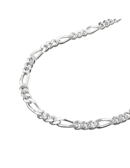 Armband 2mm Thin Figaro Kedja Silver 925 19cm
