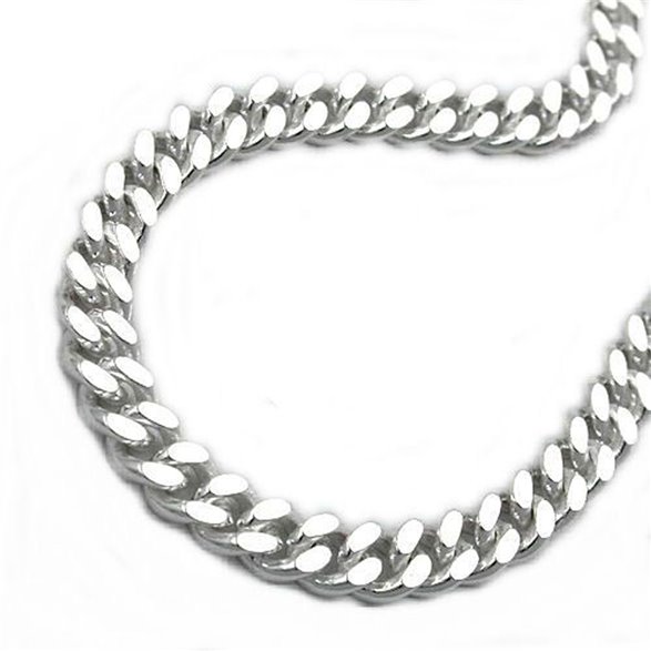 Armband Curb Kedja 4mm Silver 925 19cm