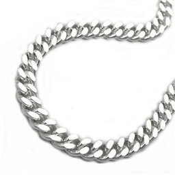 Armband Curb Kedja 4mm Silver 925 21cm