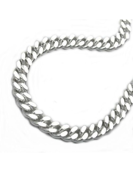 Armband Curb Kedja 4mm Silver 925 21cm