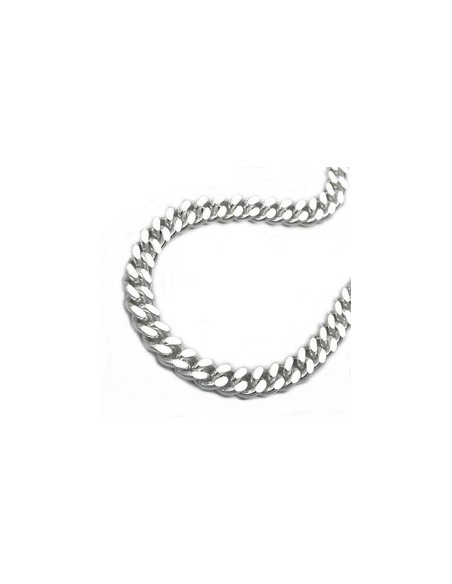Armband Curb Kedja 4mm Silver 925 21cm