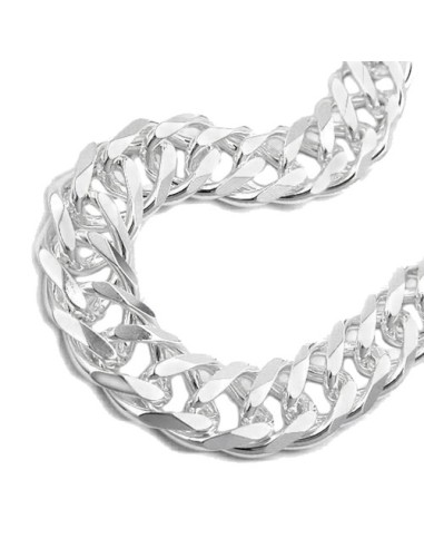 Armband Double Rombo Kedja Silver 925 21cm