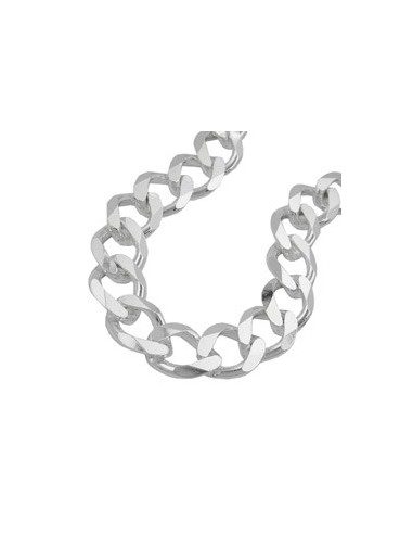 Armband Open Curb Kedja 11mm 925 Sterling Silver 21cm