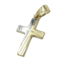 pendant crucifix 9k gold