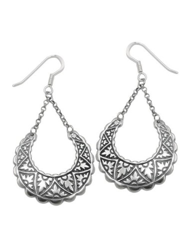 Earkroks Oriental Oxidated Silver 925