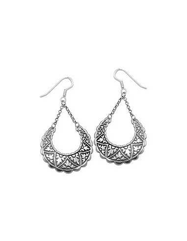 Earkroks Oriental Oxidated Silver 925