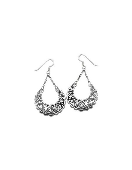 Earkroks Oriental Oxidated Silver 925
