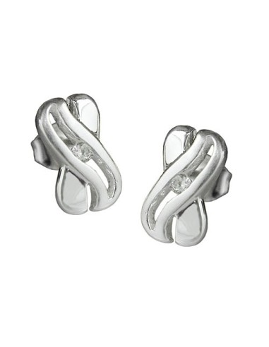 Earstuds Cubic Zirconia Silver 925