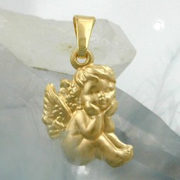 pendant angel 9k gold