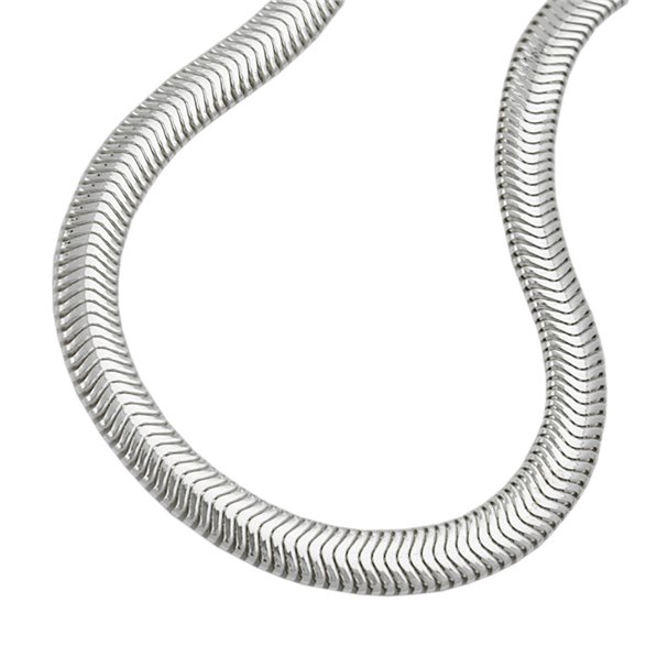 Flat Snake Kedja Silver 925