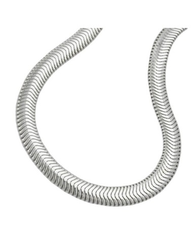 Flat Snake Kedja Silver 925