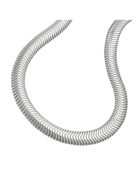 Flat Snake Kedja Silver 925