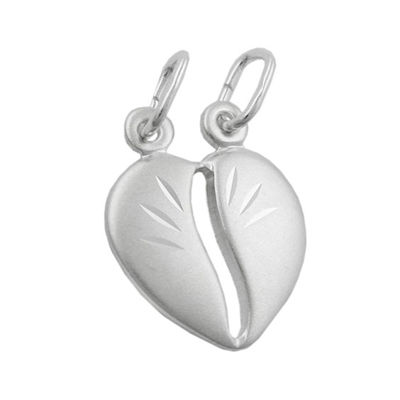 Friendship Hängsmycke Separable Heart Silver 925