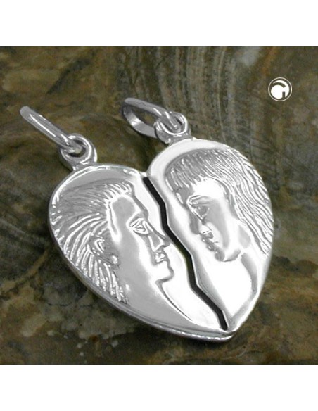 Friendship Hängsmycke Woman & Man Silver 925