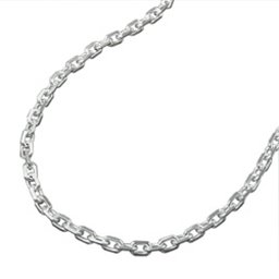 Halsband 2mm Anchor 8x Diamond Cut Silver 925 60cm