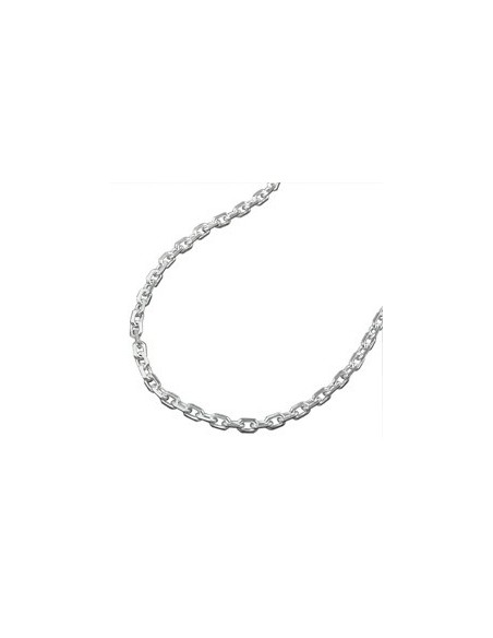 Halsband 2mm Anchor 8x Diamond Cut Silver 925 60cm