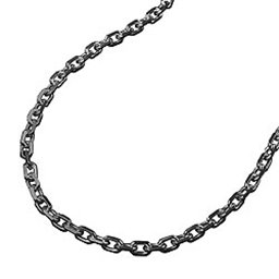 Halsband 2mm Anchor Kedja Rhodium Plated Silver 925 45cm