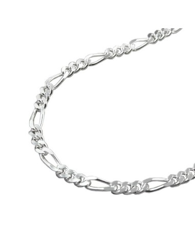 Halsband 2mm Figaro Kedja Silver 925 38cm