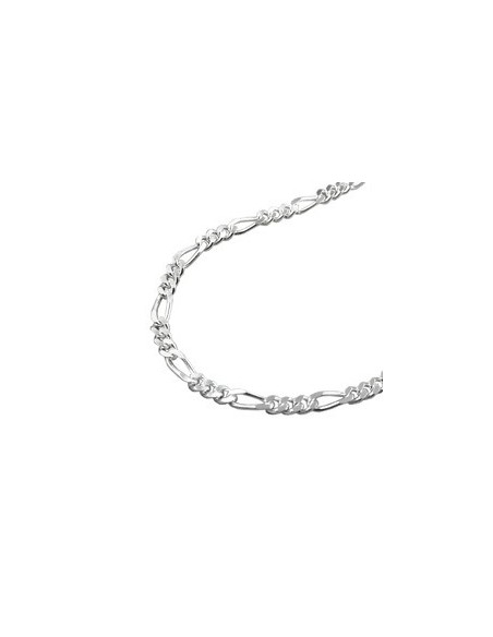 Halsband 2mm Figaro Kedja Silver 925 50cm