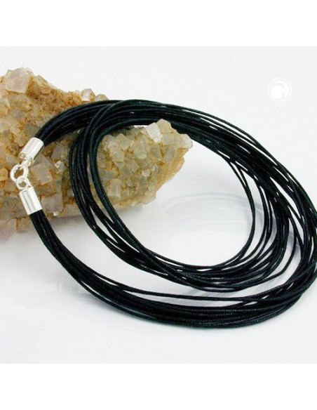 Halsband 46cm Cord Clasp In Silver 925