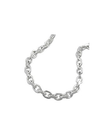 Halsband Anchor Kedja Diamond Cut Silver 925 19cm