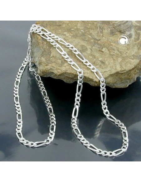 Halsband Figaro Kedja Silver 925 45cm