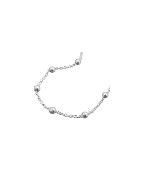 Halsband Kedja With 29 Balls Silver 925