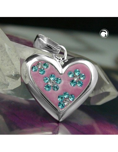 Heart Hängsmycke With Zirconia Silver 925