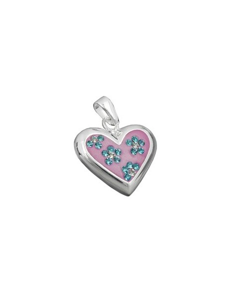 Heart Hängsmycke With Zirconia Silver 925