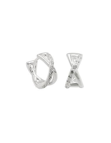 Hoop Örhänge Zirconia Silver 925