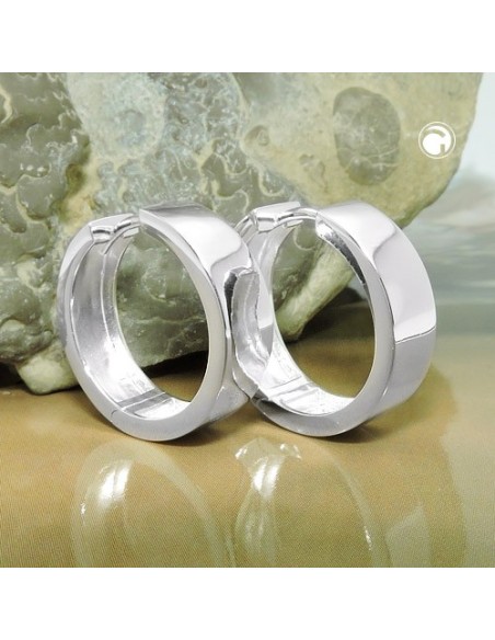 Hoop Örhängen 19,5x6mm Silver 925
