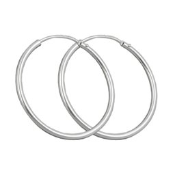 Hoop Örhängen 25mm Silver 925