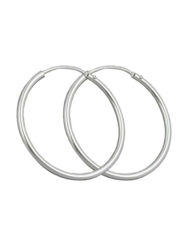 Hoop Örhängen 25mm Silver 925