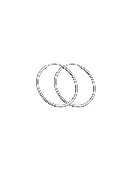 Hoop Örhängen 25mm Silver 925