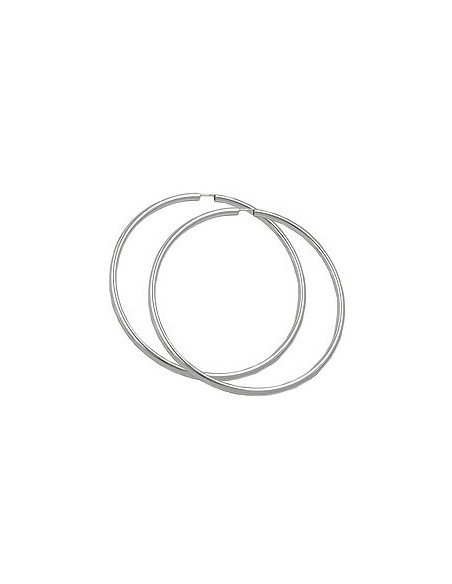 Hoop Örhängen 70mm Silver 925