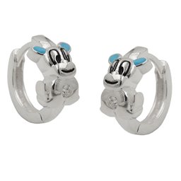 Hoop Örhängen Little Dog Silver 925