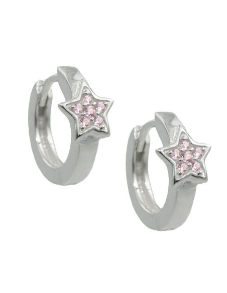 Hoop Örhängen Zirconia Silver 925