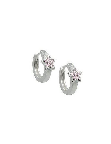 Hoop Örhängen Zirconia Silver 925