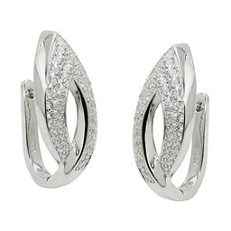 Hoop Örhängen Zirconias Silver 925