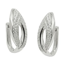 Hoop Örhängen Zirconias Silver 925
