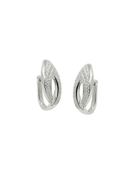 Hoop Örhängen Zirconias Silver 925