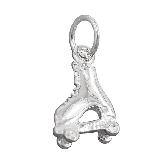 Hängsmycke 13x9mm Shoe With Rollers Silver 925