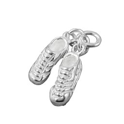 Hängsmycke 2 Football Shoes Silver 925