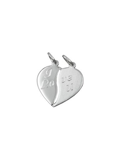 Hängsmycke 2 Hearts Silver 925