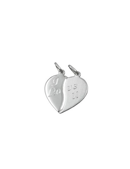 Hängsmycke 2 Hearts Silver 925