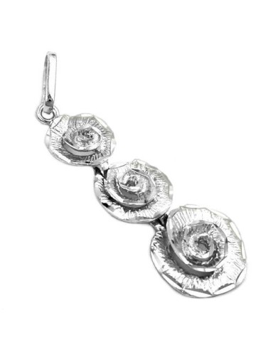 Hängsmycke 3 Flowers Silver 925