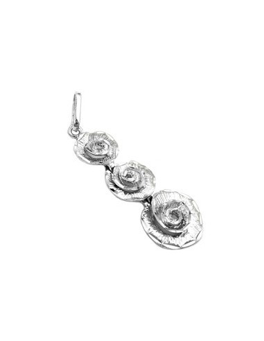 Hängsmycke 3 Flowers Silver 925