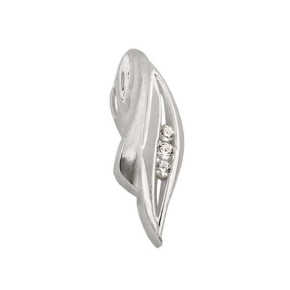 Hängsmycke 3x Zirconia Silver 925
