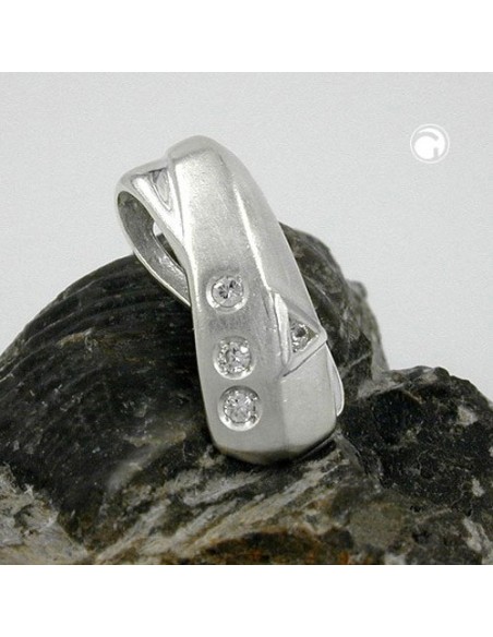 Hängsmycke 3x1 Zirconia Silver 925