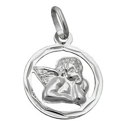 Hängsmycke Angel In Circle Silver 925